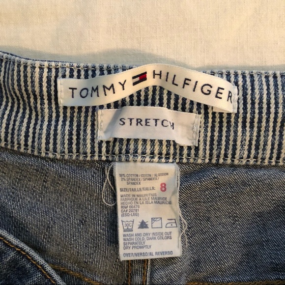 Tommy Hilfiger Cut-off Raw Hem Daisy Duke Shorts - Picture 2 of 5